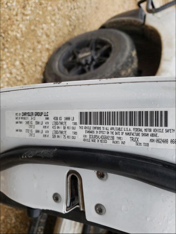 2013 RAM 2500 ST 3C6UR5HL4DG602198