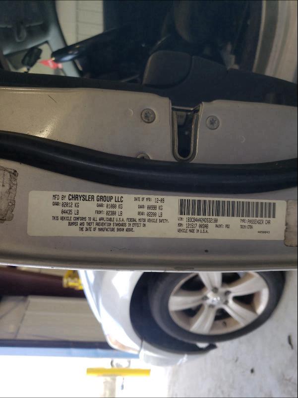 2010 DODGE CALIBER SX 1B3CB4HA2AD532180