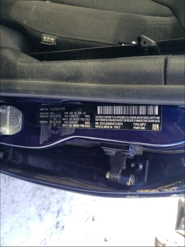2018 JEEP RENEGADE S ZACCJBAB0JPJ13574