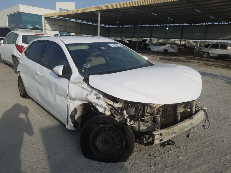 VIN: RKLBB9HE1E5003123 Auction: COPART UAE Lot: 34879671 Location: DUBAI INDUSTRIAL CITY - DUBAI VIN: RKLBB9HE1E5003123 TOYOTA COROLLA 2014 WHITE Photo 1