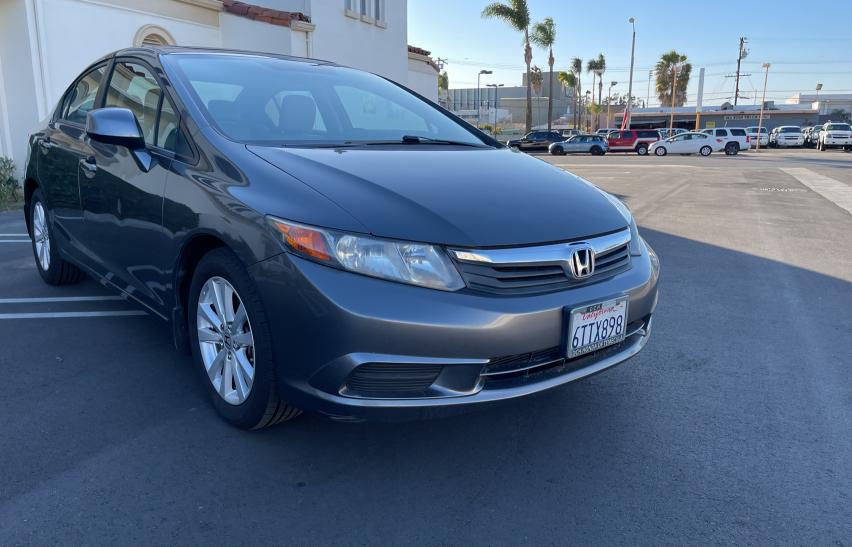 2012 HONDA CIVIC EXL - 2HGFB2F90CH525177