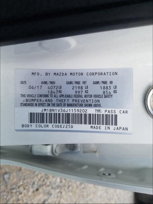 2018 MAZDA 3 TOURING - JM1BN1V36J1159202