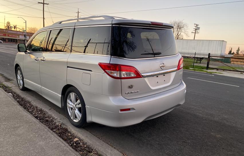 2013 NISSAN QUEST S JN8AE2KP7D9060830
