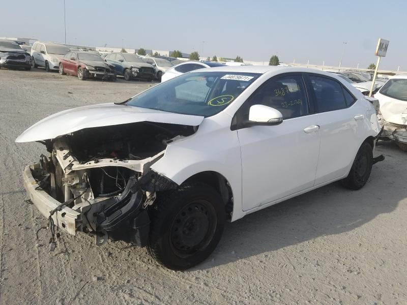 VIN: RKLBB9HE1E5003123 Auction: COPART UAE Lot: 34879671 Location: DUBAI INDUSTRIAL CITY - DUBAI VIN: RKLBB9HE1E5003123 TOYOTA COROLLA 2014 WHITE Photo 2