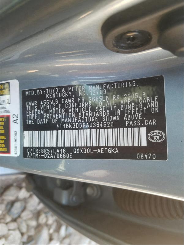 2010 TOYOTA AVALON XL 4T1BK3DB9AU364620