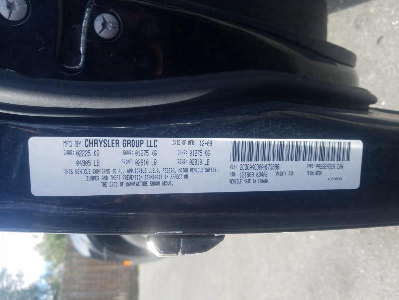 2010 CHRYSLER 300 TOURIN - 2C3CA4CD0AH173888