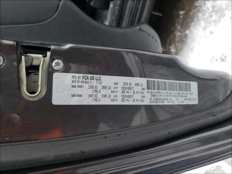 2018 DODGE GRAND CARA 2C4RDGEGXJR345246