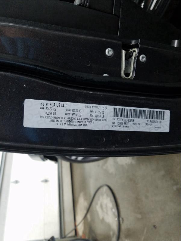 2018 DODGE CHARGER GT 2C3CDXJG6JH213719