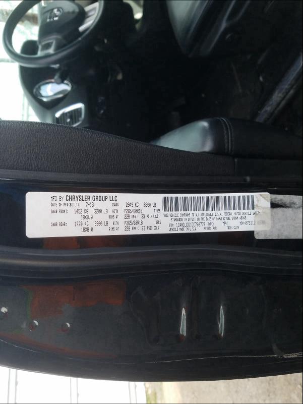 2013 DODGE DURANGO CR - 1C4RDJDG1DC700770