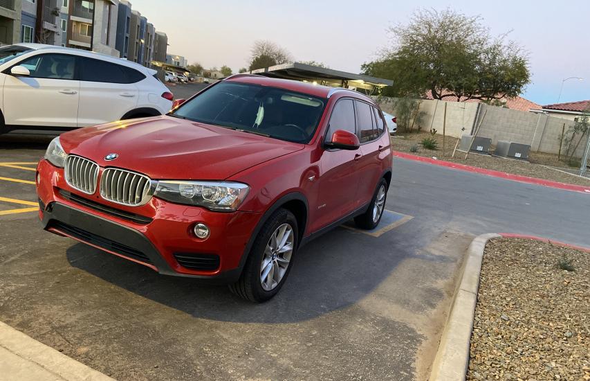 2017 BMW X3 SDRIVE2 5UXWZ7C39H0V93043