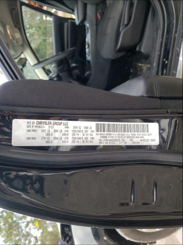 2014 DODGE DURANGO SX 1C4RDHAG4EC300393