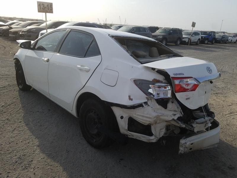 VIN: RKLBB9HE1E5003123 Auction: COPART UAE Lot: 34879671 Location: DUBAI INDUSTRIAL CITY - DUBAI VIN: RKLBB9HE1E5003123 TOYOTA COROLLA 2014 WHITE Photo 3