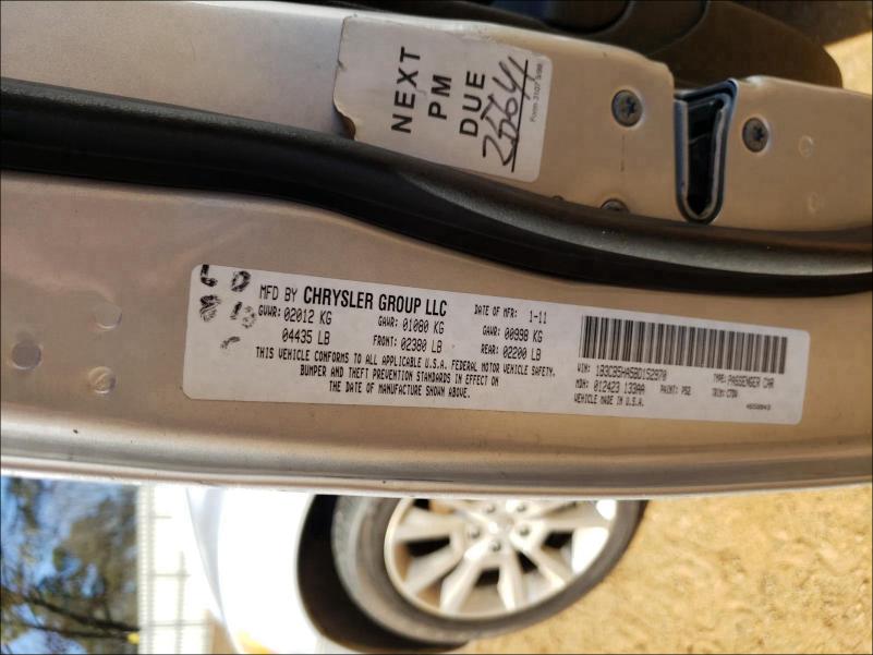 2011 DODGE CALIBER HE 1B3CB5HA5BD152970