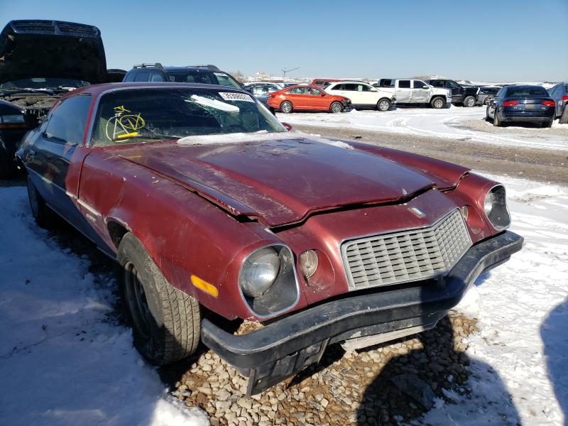 1976 CHEVROLET CAMARO Fotos | UT - SALT LAKE CITY - Subastas de carros en  Fri. Mar 05, 2021 - Copart EEUU