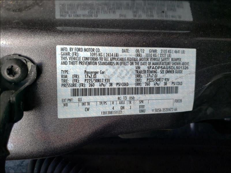 2013 FORD C-MAX SE 1FADP5AU5DL501326