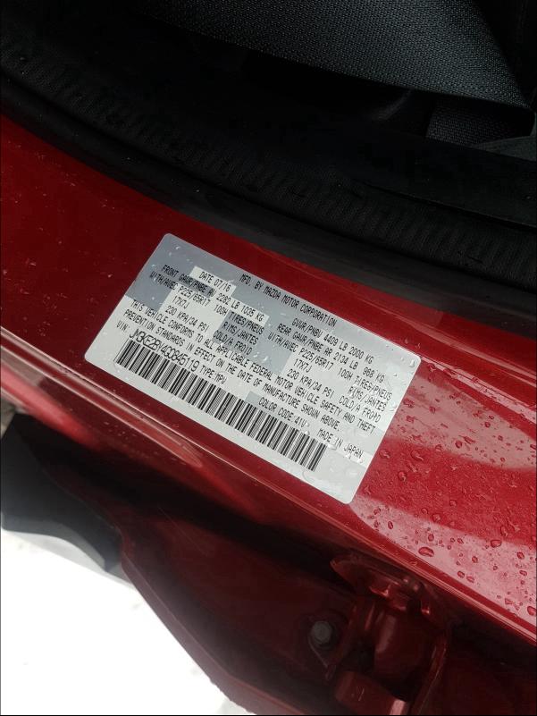 2016 MAZDA CX-5 SPORT JM3KE2BY4G0845119