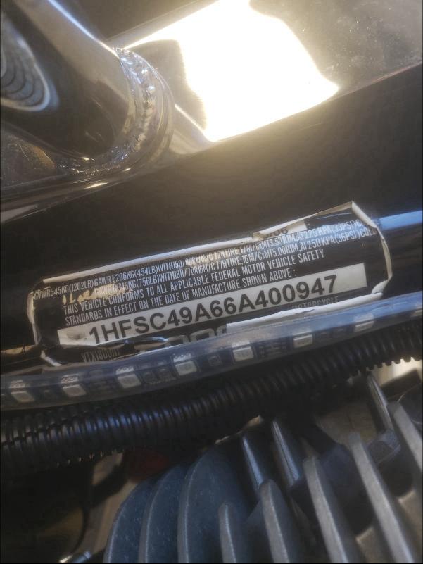 2006 HONDA VTX1800 N1 1HFSC49A66A400947