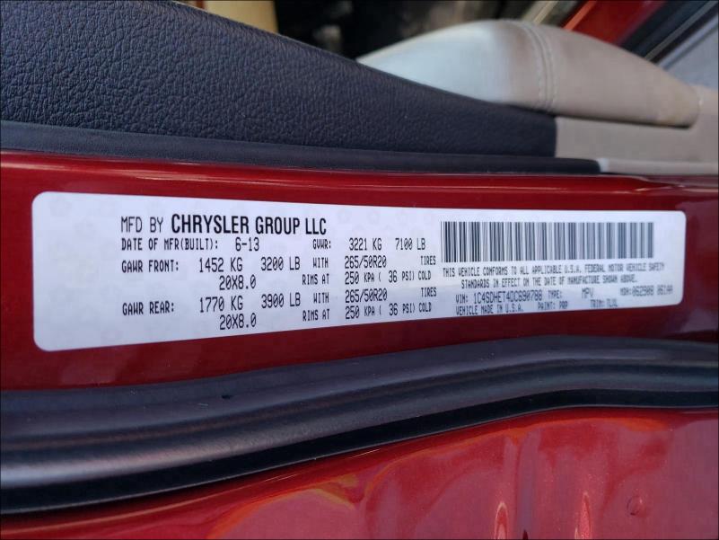 2013 DODGE DURANGO CI 1C4SDHET4DC690788