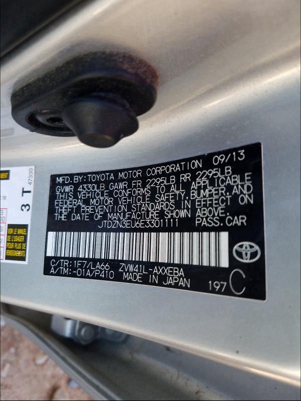 2014 TOYOTA PRIUS V JTDZN3EU6E3301111