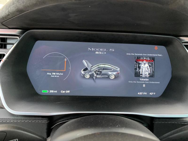 2015 TESLA MODEL S 85 5YJSA1H27FF092719