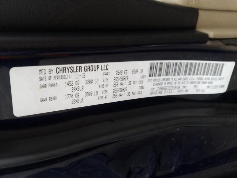 2014 DODGE DURANGO CI 1C4RDHEG1EC318148