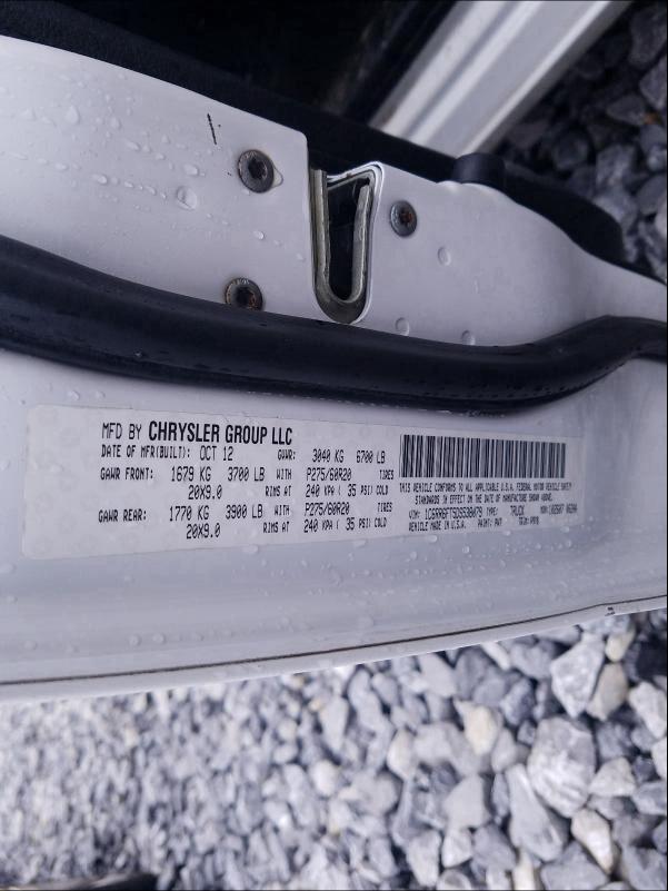2013 DODGE RAM 1C6RR6FT5DS538079