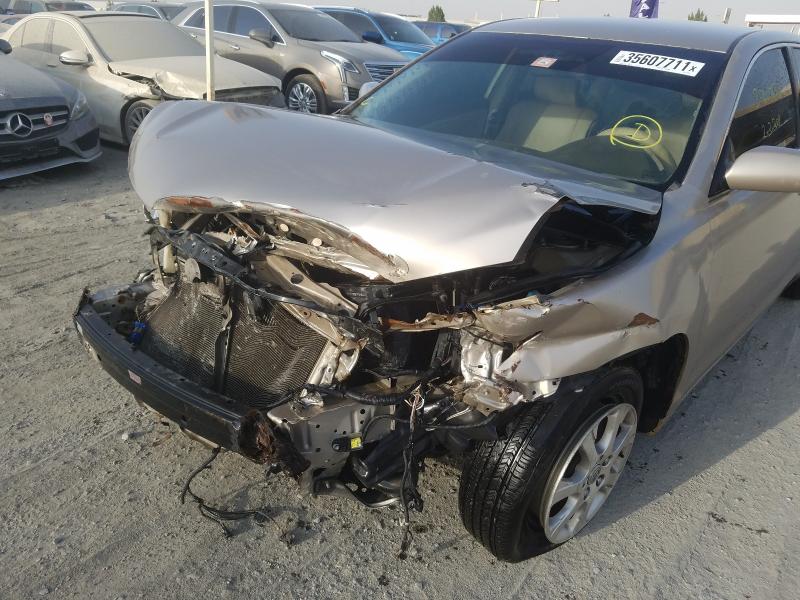 VIN: JTNBE46K773078791 Auction: COPART UAE Lot: 35607711 Location: DUBAI INDUSTRIAL CITY - DUBAI JTNBE46K773078791 TOYOTA CAMRY 2007 GOLD Photo 9