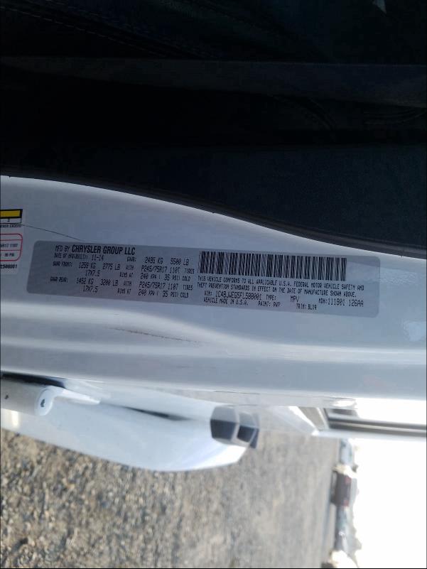 2015 JEEP WRANGLER U - 1C4BJWEG5FL588001