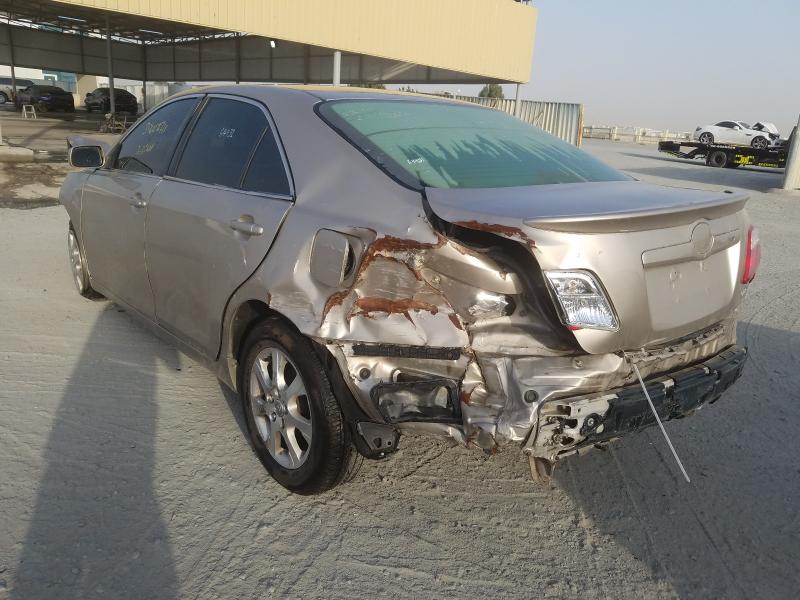 VIN: JTNBE46K773078791 Auction: COPART UAE Lot: 35607711 Location: DUBAI INDUSTRIAL CITY - DUBAI JTNBE46K773078791 TOYOTA CAMRY 2007 GOLD Photo 3