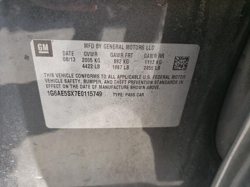 2014 CADILLAC ATS PREMIU 1G6AE5SX7E0115749