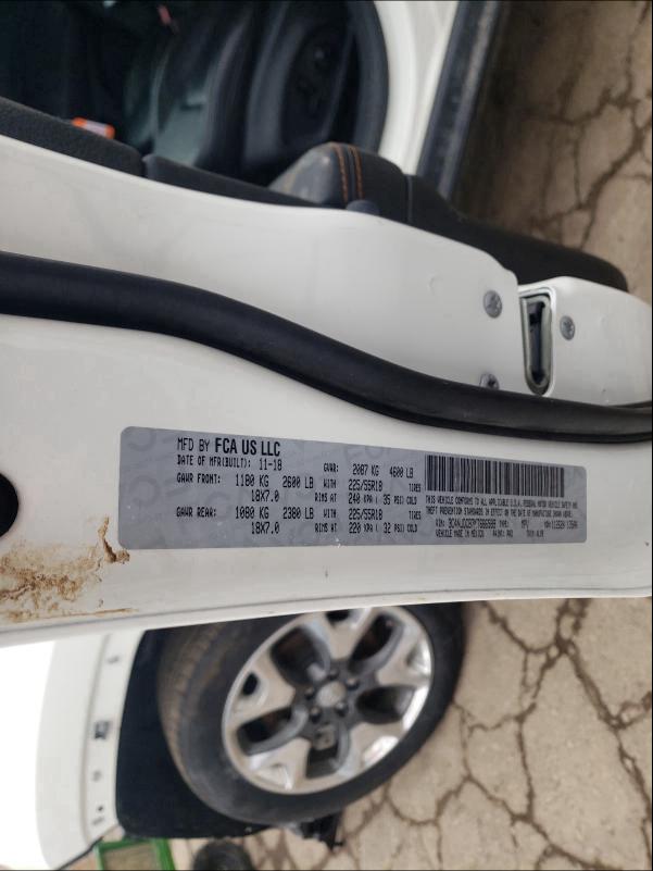 2019 JEEP COMPASS LI 3C4NJDCB7KT666589