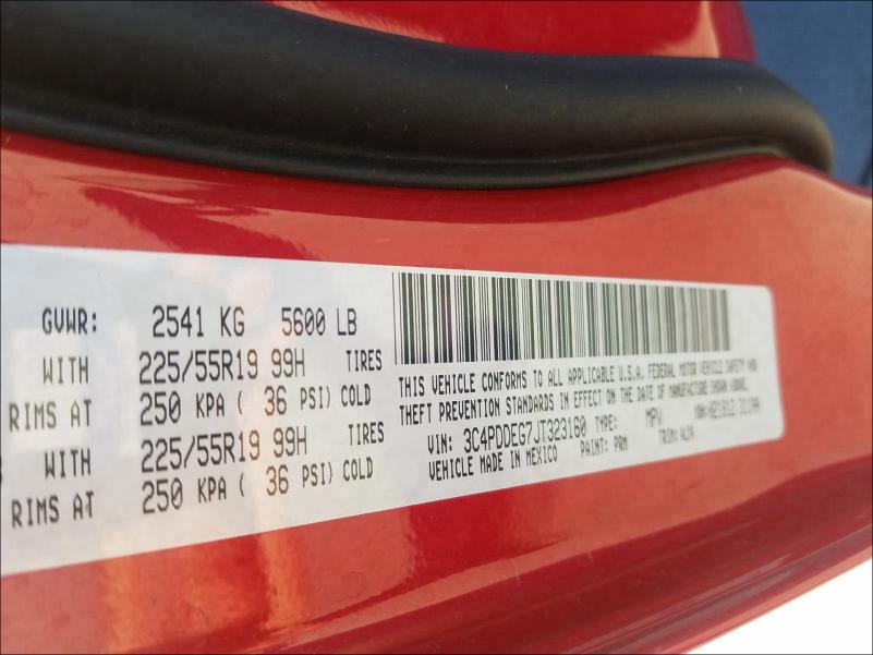 2018 DODGE JOURNEY GT 3C4PDDEG7JT323160