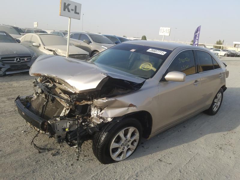 VIN: JTNBE46K773078791 Auction: COPART UAE Lot: 35607711 Location: DUBAI INDUSTRIAL CITY - DUBAI JTNBE46K773078791 TOYOTA CAMRY 2007 GOLD Photo 2