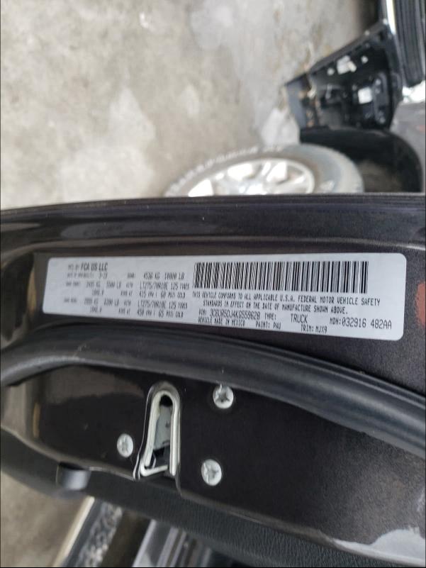 2019 RAM 2500 BIG H 3C6UR5DJ4KG559628