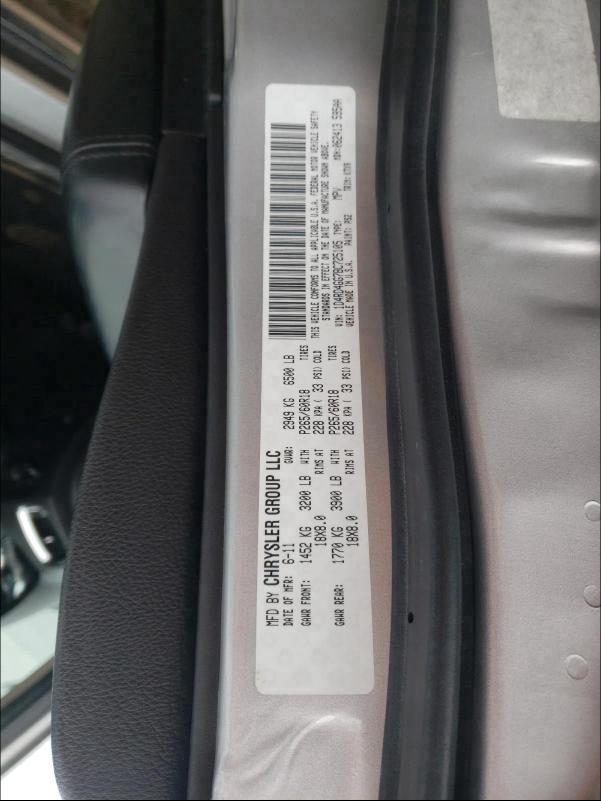 2011 DODGE DURANGO CR 1D4RD4GG7BC725105