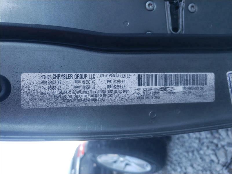 2012 DODGE CHARGER PO 2C3CDXAT0CH287959