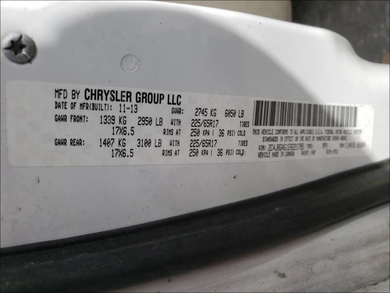 2014 RAM TRADESMAN 2C4JRGAG1ER221795
