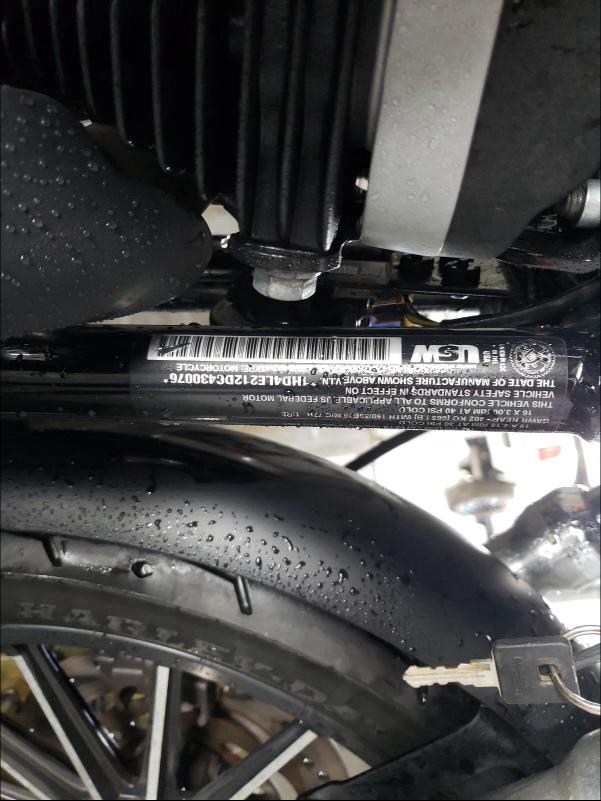 2013 HARLEY-DAVIDSON XL883 IRON 1HD4LE212DC430076