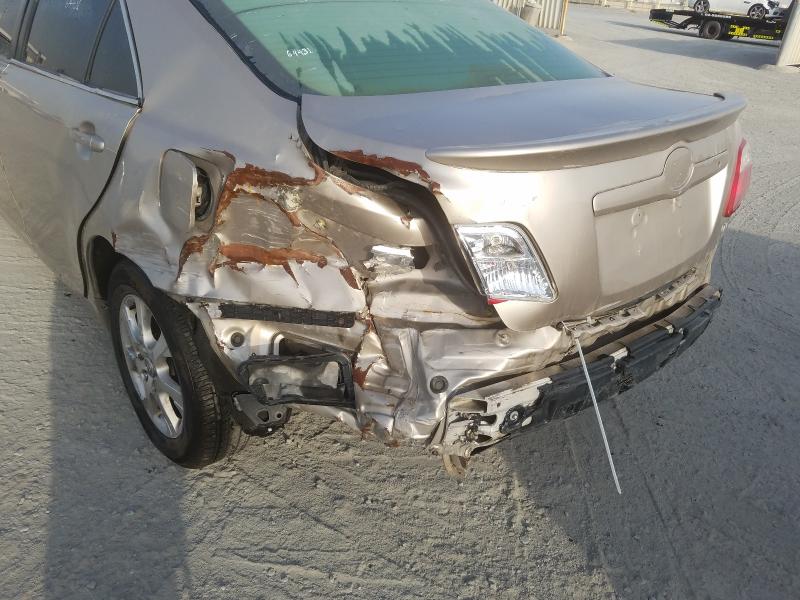 VIN: JTNBE46K773078791 Auction: COPART UAE Lot: 35607711 Location: DUBAI INDUSTRIAL CITY - DUBAI JTNBE46K773078791 TOYOTA CAMRY 2007 GOLD Photo 10