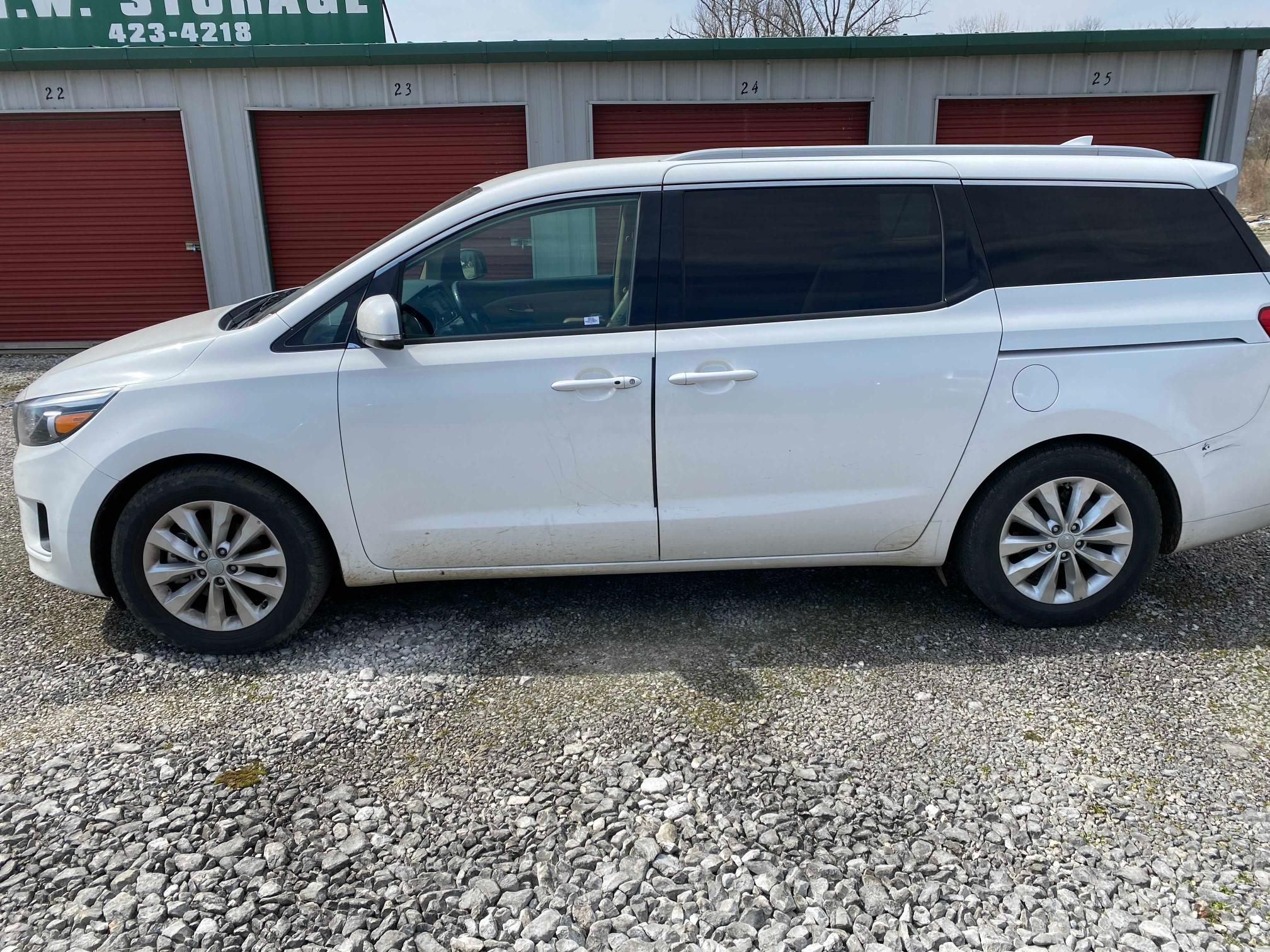 2015 KIA SEDONA EX KNDMC5C12F6057431