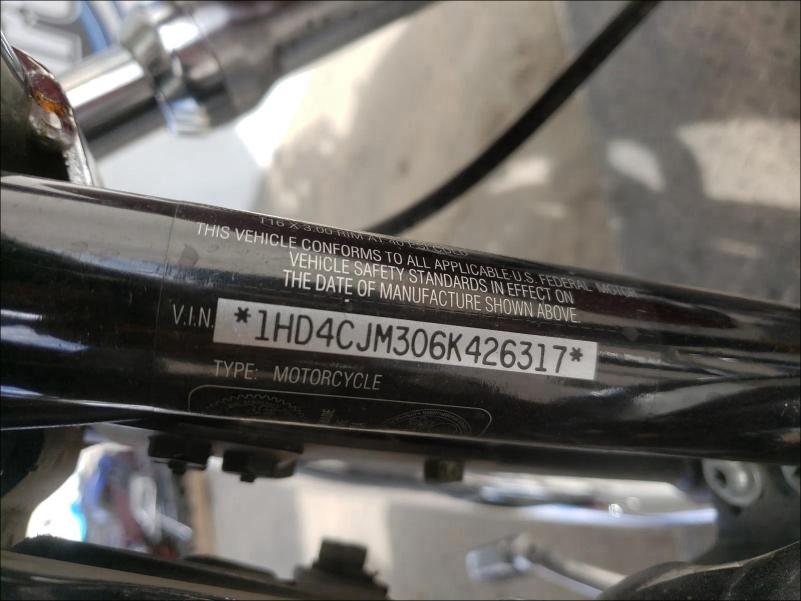 2006 HARLEY-DAVIDSON XL883 C 1HD4CJM306K426317