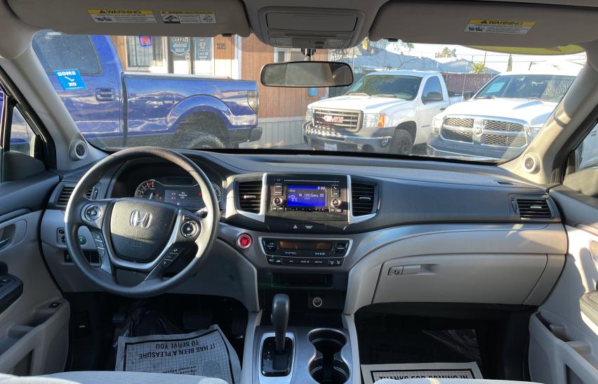 2016 HONDA PILOT LX 5FNYF5H17GB017420
