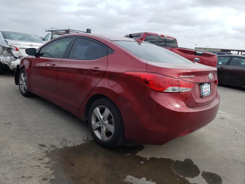 2013 HYUNDAI ELANTRA 5NPDH4AE0DH351981