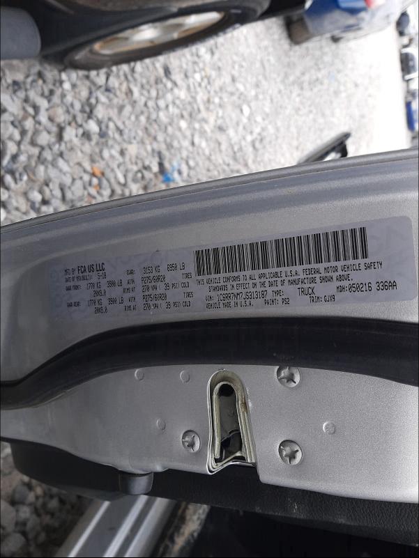 2018 RAM 1500 LARAM 1C6RR7NM7JS313187