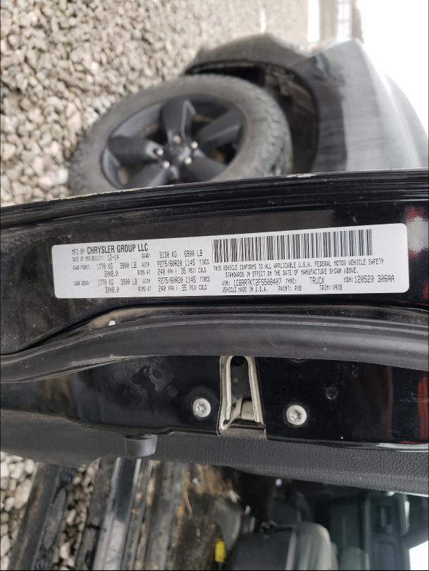 2015 DODGE RAM 1C6RR7KT2FS508407