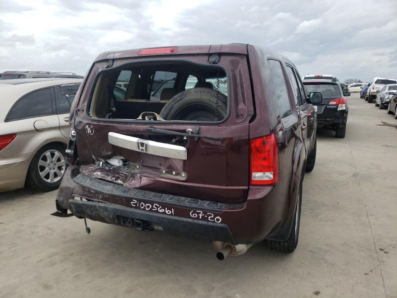 2011 HONDA PILOT LX 5FNYF3H22BB043736