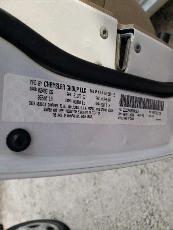 2013 CHRYSLER 300C LUXUR 2C3CCASG9DH505237