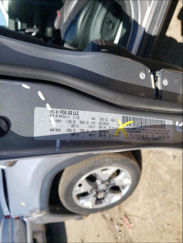 2019 JEEP COMPASS LI 3C4NJDCB3KT666105