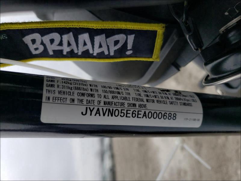 2014 YAMAHA XVS950 CU JYAVN05E6EA000688