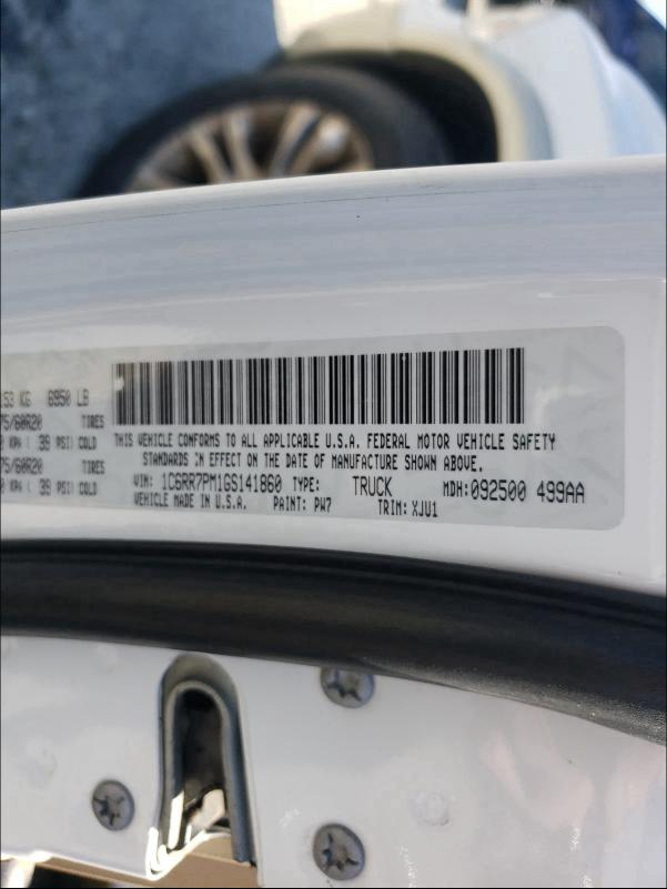 2016 RAM 1500 LONGH 1C6RR7PM1GS141860